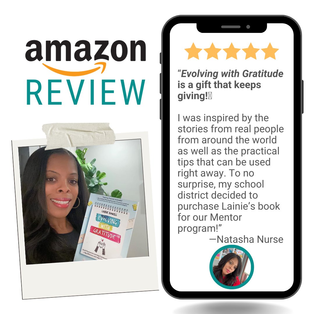 Thank you for this amazing #EvolvingWithGratitude review, @natasha_nurse!
⭐️⭐️⭐️⭐️⭐️

On behalf of the contributors & the IMPress team, we appreciate those taking the time to rate, review, & share!

Full review
➡️amzn.to/3m9JnlS

 @gcouros @dbc_inc @burgessdave