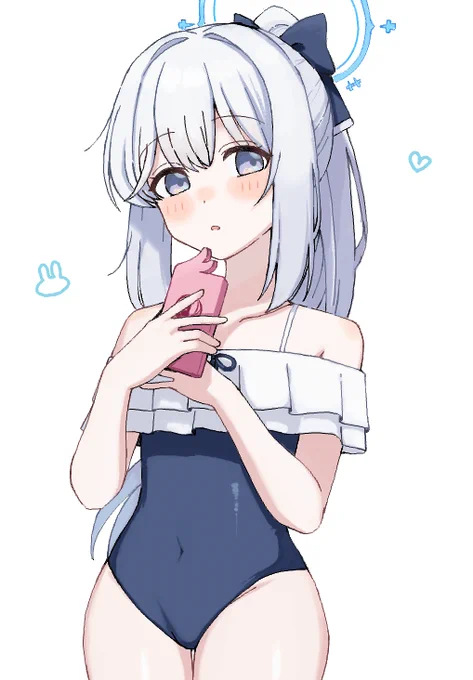 #ブルアカ 絵チャミヤコ