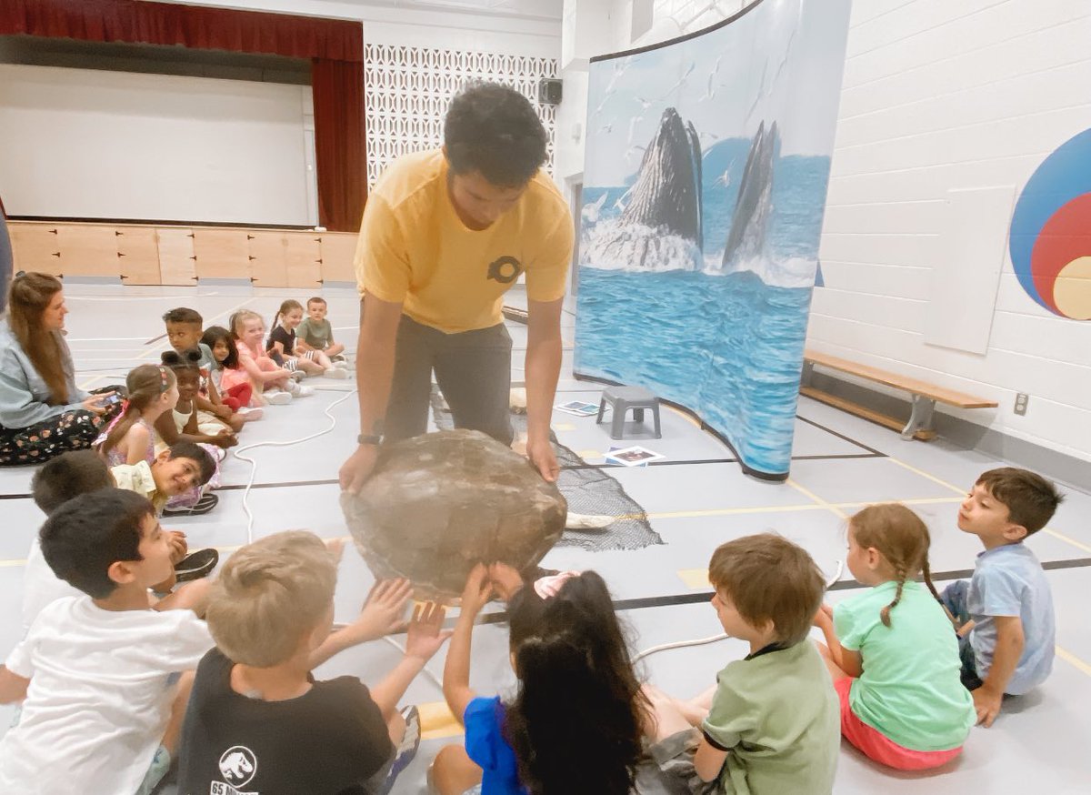 ECEChristine's tweet photo. “It’s like a museum came right to us!” 🤍

@OceanWiseEdu provided real fur for us to learn from, a dome with an imax video experience and real fossils. The children left feeling like we just came back from the Arctic. 🐻‍❄️

It was truly an impactful &amp; insightful presentation. https://t.co/qkDggETDEL