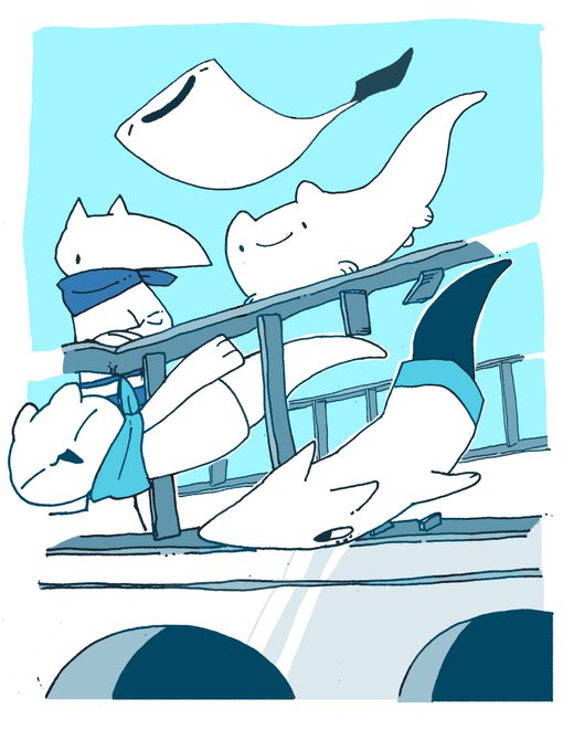 「hat shark」 illustration images(Latest)