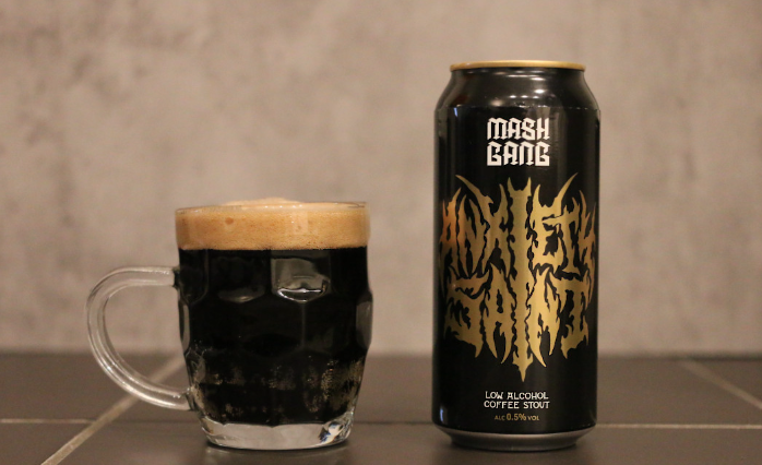 Last weekend, we hosted a Blind tasting night in our local bottle shop @beertrapbelper Rated 4th best beer of the night amongst some big hitters, was notably this Non-Alcohol beer from @gang_mash 'Anxiety Saint' The gasps across the room when it was revealed was quite telling.