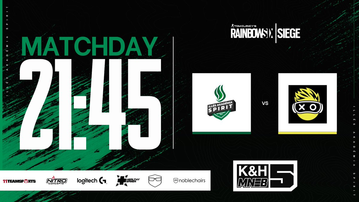 [#R6 ]  

After a week of rest another MNEB playday today! 
 
🏆HUNESZ Rainbow 6 Masters 
⚔️@cyberium_esport
⏰21:45
📺twitch.tv/Th3rxckstar 

#IASWIN 

@HUNESZ
@HungarianEsport
 #HUNESZ #MNEB