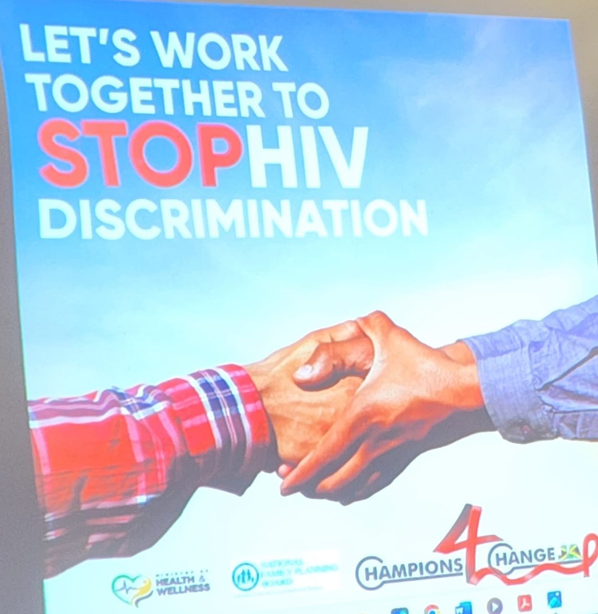 UNAIDSCaribbean's tweet photo. Let us all do our part and be a champion for change. 
#EndDiscrimination #EndAIDS #EndInequalities https://t.co/0aAmUnpYko