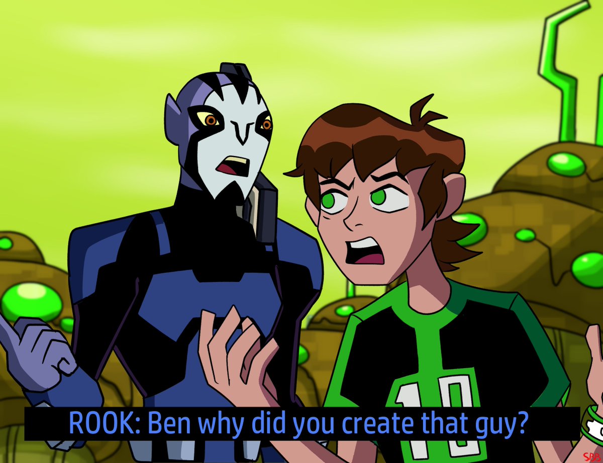 Couldn't help but put in the Across the Spiderverse 'Why did you create that guy' meme with Ben 10 Omniverse #Ben10 #Ben10Omniverse #AcrossTheSpiderVerse