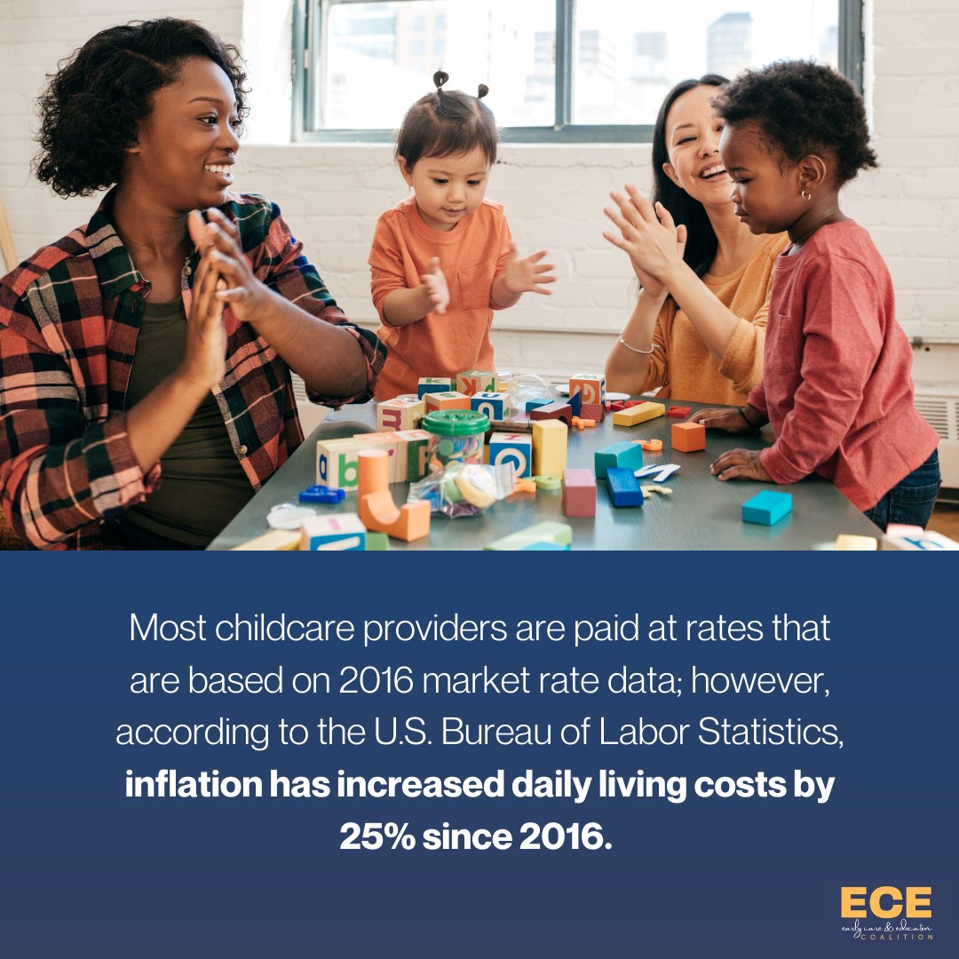 California’s childcare providers deserve to be paid a living wage. Providers cannot stay in business without an increase in pay. Let’s support our providers and families.