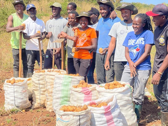 No farmer, no food on the table, no life
 
#youth in agriculture