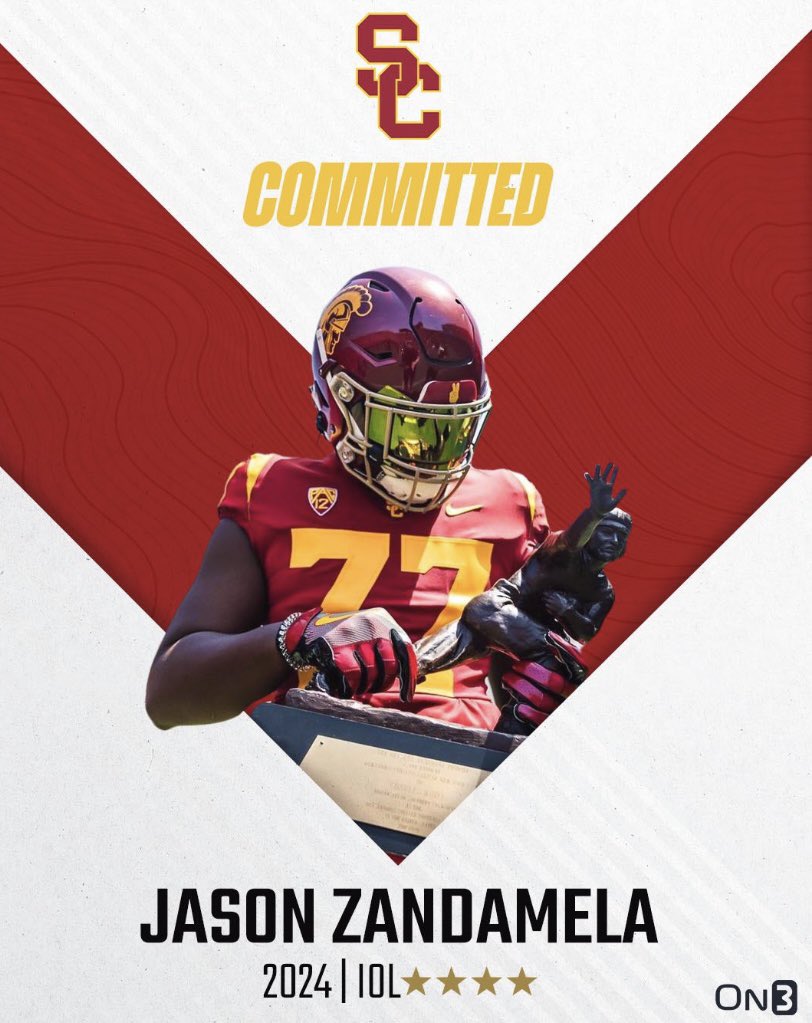 #USC recruiting is on 🔥🔥

✅  9️⃣ Commits in June 

✅  1️⃣2️⃣ Total Commits

✅  Currently Ranked #️⃣🔟 in the 247 Sports Composite

WHO’s NEXT ❓
Drop your guess in the comments ⬇️

#FightOn #TRENCHMAFIA #VictoryXXIV