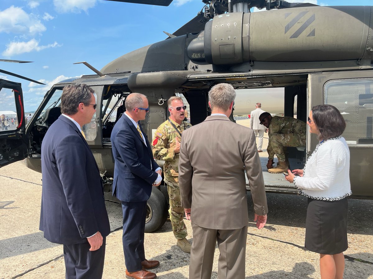 Robert Patrick, ATI Defense, retired US Navy captain and former commodore, took #TeamATI on a #Defense field trip at the <a href="/salondubourget/">Paris Air Show</a> #ParisAirShow!

We are proud to be part of their mission to protect freedom worldwide by providing superior materials for national defense.