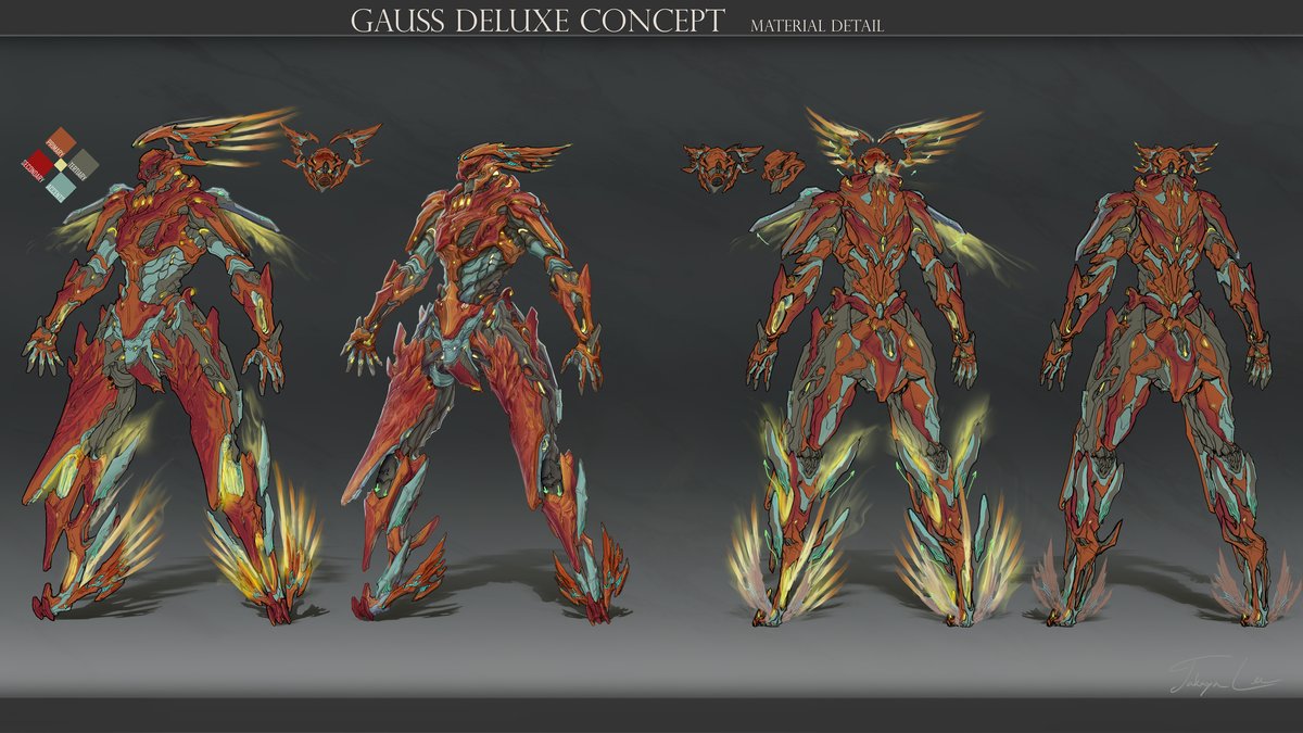 Our Gauss Kresnik Skin is here!!!!!!!!!!!!!
My first Deluxe Skin in game❤️❤️❤️❤️

Thanks so so much @DigitalExtremes @PlayWarframe