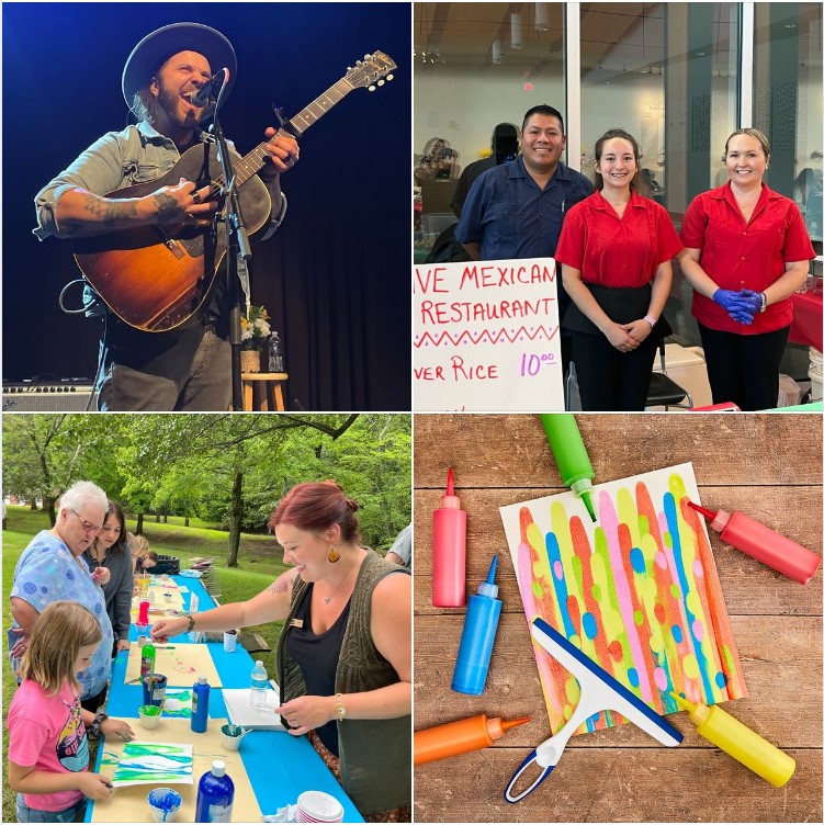 Thursday Night Live June 22 Lineup:  
🎟️ FREE Admission | Bring Lawn Chairs/Blankets 
🎸 Music: Jeremy Todd | Back Patio | 5-8 pm 
🌮 Food: Agave Mexican Restaurant
🍷 Beer &amp; Wine Cash Bar (debit/credit accepted) 
🎨 DIY Art Night: Squeegee Art
Details: cedarhurst.org/thursday-night…