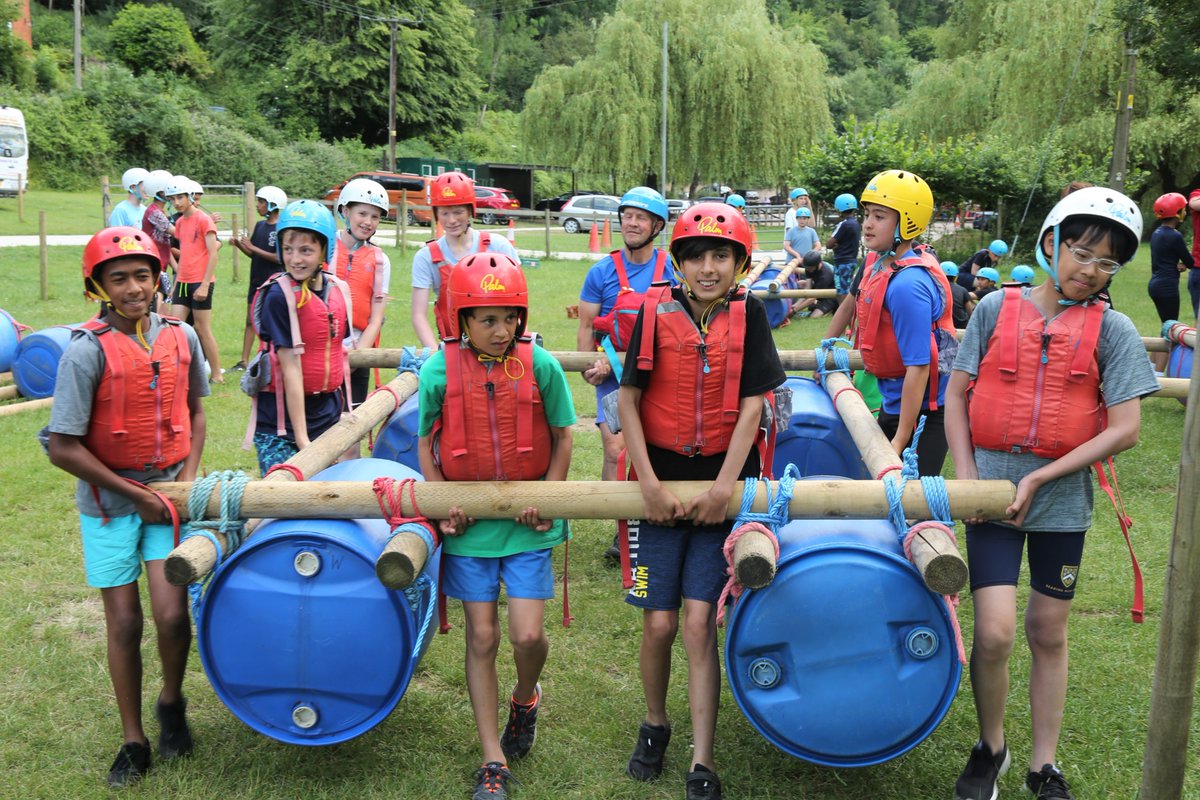 AdventuresAtRBC's tweet photo. A wet, wild, noisy and fully engaging start to the Year 8s trip to the River Wye. The hits just keep on coming! https://t.co/QdcIGShszj