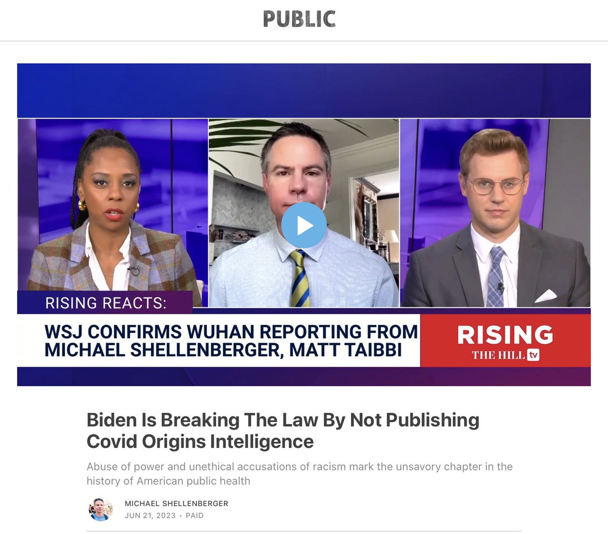 Michael Shellenberger tweet media