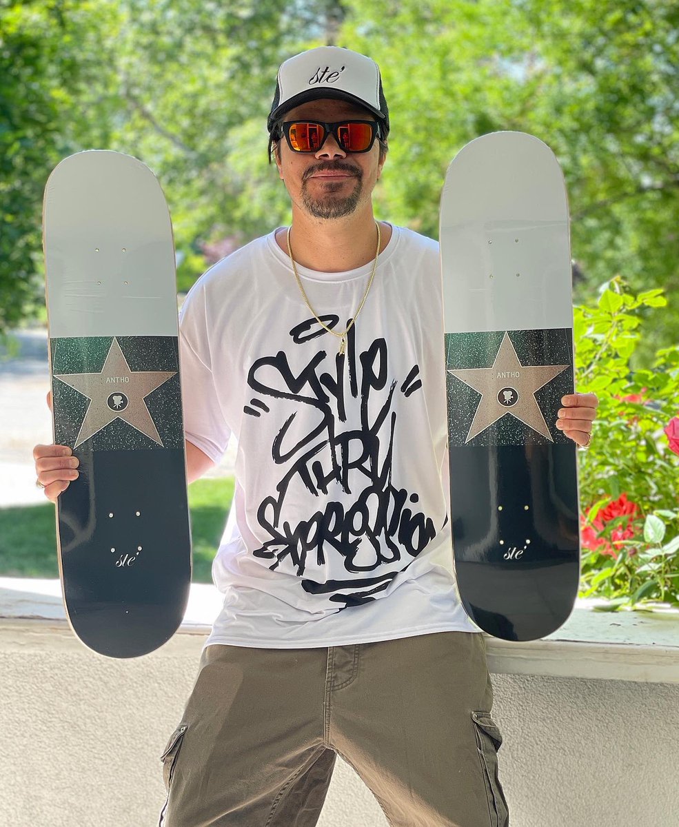 antho_herren's tweet photo. First 🛹 board graphic for @ste_company 🙏🏼 Available at https://t.co/vUNFBE2yrB
I ❤️ #skateboarding #StyleThruExpression #STEcode #skateboard #skateboardingisfun #STEskate #GoSkateDay https://t.co/nBkMKHITqm