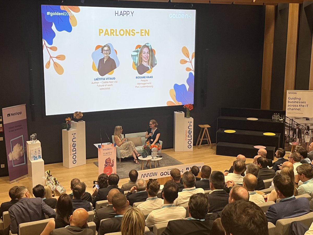 🏅 Today we had the opportunity to host the 16th edition of the Golden-i Gala that took place at Crystal Park. The winner of the 2023 #CIO of the Year Award which we sponsor is Jesper Nielsen from <a href="/LuxairAirlines/">Luxair Luxembourg Airlines</a> - a big congratulations to you!

<a href="/ITnation/">ITnation</a>