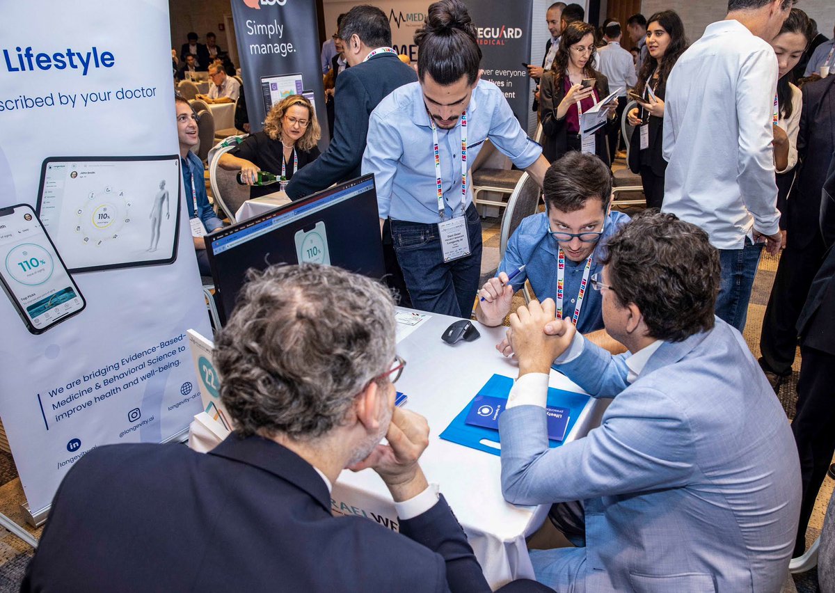 Longevity AI had a wonderful time at the #MEDinISRAEL conference last week. The event was focused on sharing insights and innovations in the field of medical technology. #longevity #ai #healthcompass #bluezones @IsraelExport