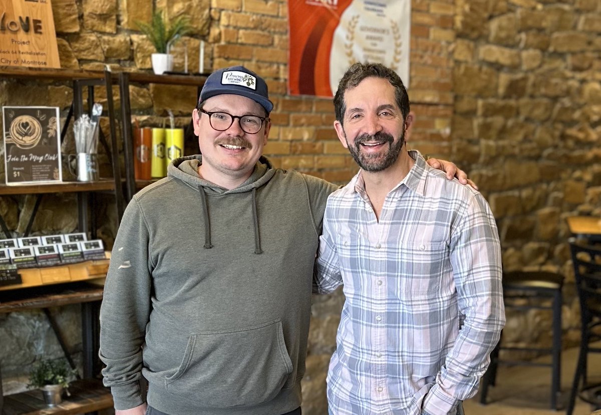 Shoutout to Justin Tubbs from the Montrose Business Times! 🎉 Not only is he an avid fan of Jackbox Games, the company owned by our founder Harry Nathan Gottlieb, but he could name more of their game titles than Harry! 🔗unifymontrose.org #UnifyMontrose
