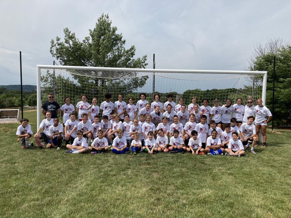 Pburg Advanced Skills Soccer Camp 2023. Great group. Future Liners.