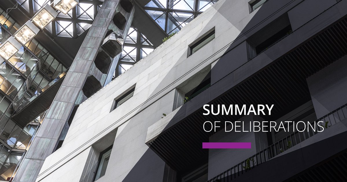 The summary of deliberations for our June 7 interest rate decision is now available.

Read how the decision was made: bit.ly/42ORLu1

#transparency #cdnecon #economy