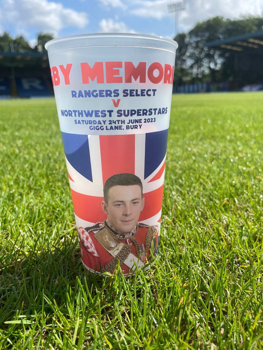 LEE RIGBY MEMORIAL CUP 2023 🇬🇧 3 more sleeps!! Sunshine forecast and the players are ready. You will be able to purchase these for your pints which can be reused and taken away as a souvenir. Priced at £3. Are we ready? Ticket link is below!!! buryfcss.merlintickets.co.uk/product/EVENT0…