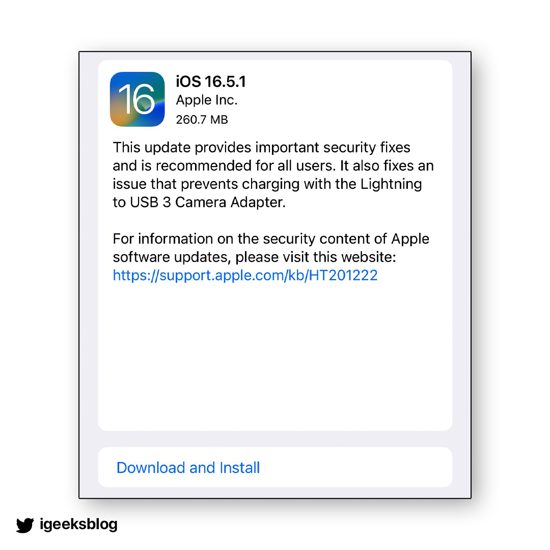 iOS 16.5.1 has been released ✅

#iOS16 #iOS
