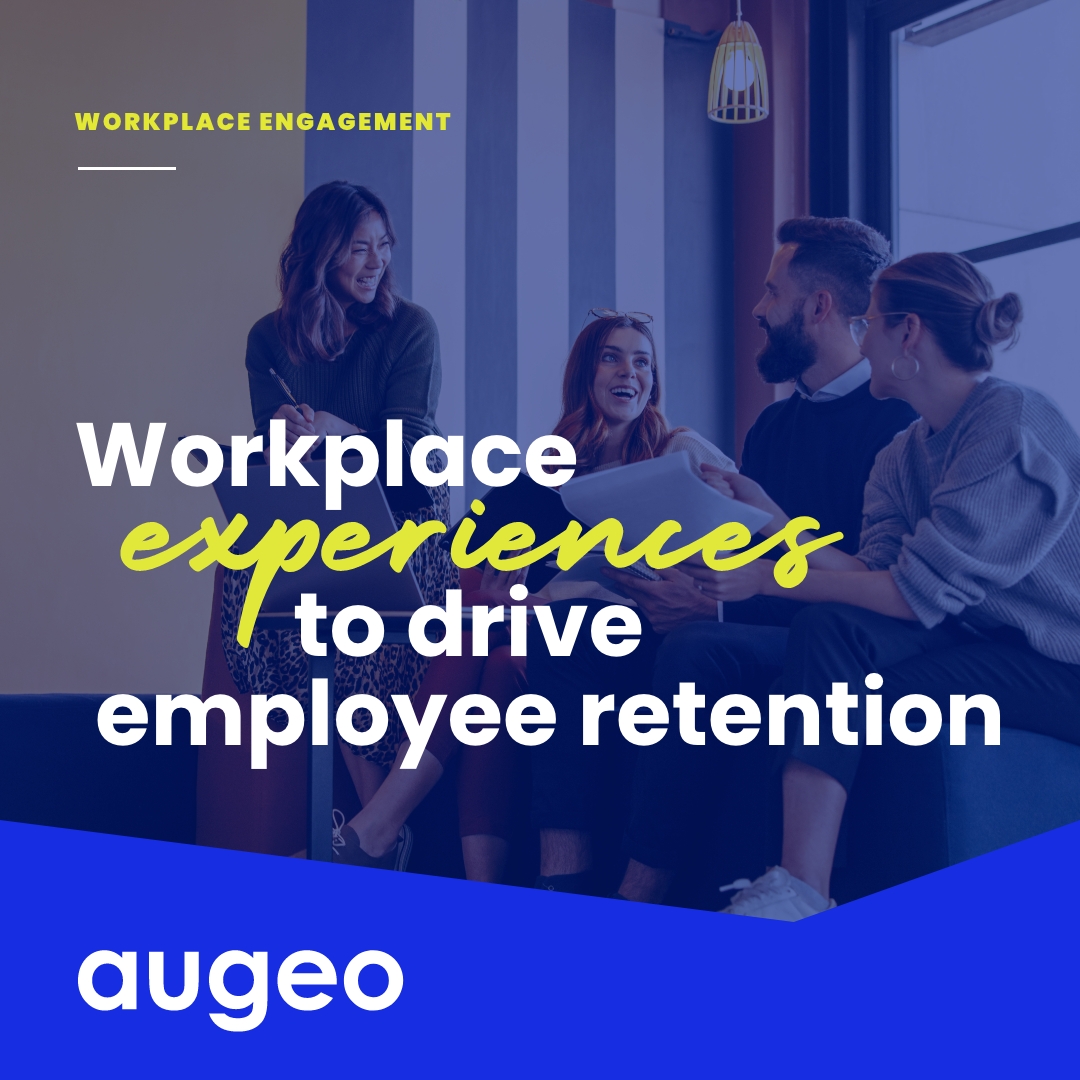 Looking for new ways to enhance employee retention?   Revolutionize your approach with transformative workplace experiences fueled by innovative technology, seamless personalization and actionable data insights: augeomarketing.com/post/how-to-dr… #WorkplaceEngagement #EmployeeExperience