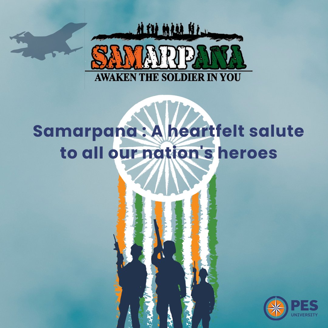 SamarpanaIndia's tweet photo. "Our flag does not fly because the wind moves it, it flies with the last breath of each soldier who died protecting it."

#pesuniversity #samarpana #army #martyrs #patriots #instagram #india #marathon #StudentsForSeva #IndianArmy #IndianAirForce #IndianNavy https://t.co/S1CRW2qkXA