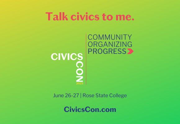 LetsFixThisOK's tweet photo. Do you have your tickets for #CivicsCon yet? They're just $10 and include lunch both days! Snag yours at https://t.co/XtGrxdoRbj. https://t.co/mrGnnOREb7