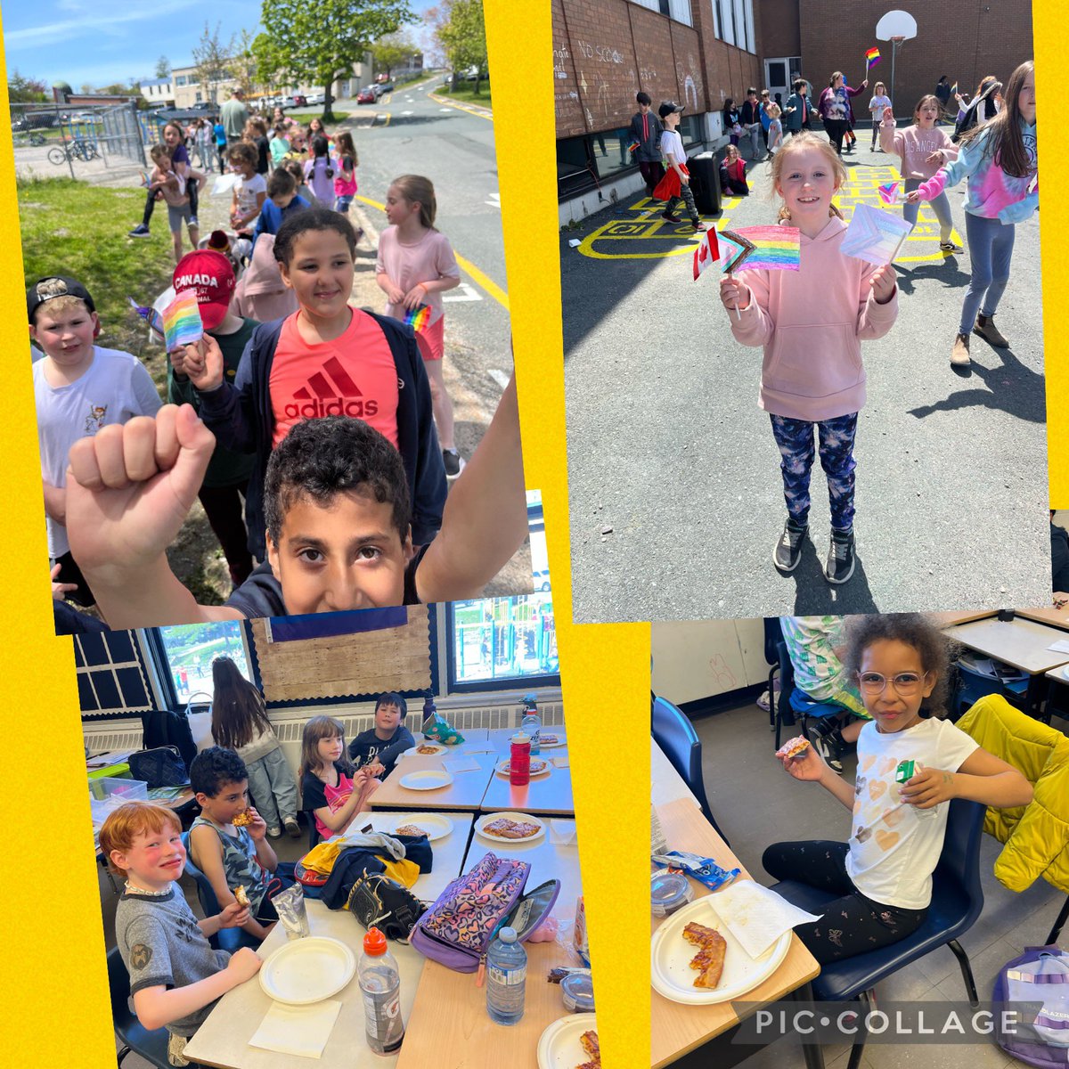 And what a day it was! ☀️🌈 Thanks to our parent volunteers and <a href="/dtulk14/">Dawn Tulk</a> who helped make today so awesome for our kiddos! I predict an early bedtime for all 😴 <a href="/RenniesRiver/">Rennie's River Elem</a>
