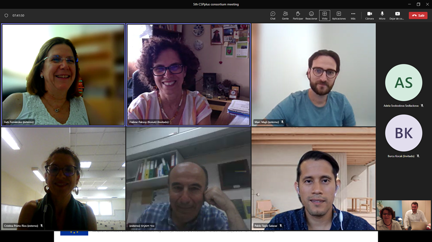 CSPplus (@cspplus_project) on Twitter photo Today, the fifth consortium meeting of <a href="/CSPplus_Project/">CSPplus</a>, <a href="/EraCsp/">CSP ERA NET</a>, took place online. Thanks to all partners for the fruitful discussions <a href="/greiaudl/">GREiA</a> <a href="/UdL_RDI/">Recerca i Transferència UdL</a> <a href="/DIOPMA_UB/">Diopma</a> <a href="/cukurovaedu/">Çukurova University</a> <a href="/BenGurionUni/">אוניברסיטת בן-גוריון בנגב</a> <a href="/BarisTeknolojik/">Barış Enerji Sistemleri A.Ş.</a> <a href="/Abengoa/">Ana Bengoa</a> <a href="/unisevilla/">Universidad de Sevilla</a> Today, the fifth consortium meeting of <a href="/CSPplus_Project/">CSPplus</a>, <a href="/EraCsp/">CSP ERA NET</a>, took place online. Thanks to all partners for the fruitful discussions <a href="/greiaudl/">GREiA</a> <a href="/UdL_RDI/">Recerca i Transferència UdL</a> <a href="/DIOPMA_UB/">Diopma</a> <a href="/cukurovaedu/">Çukurova University</a> <a href="/BenGurionUni/">אוניברסיטת בן-גוריון בנגב</a> <a href="/BarisTeknolojik/">Barış Enerji Sistemleri A.Ş.</a> <a href="/Abengoa/">Ana Bengoa</a> <a href="/unisevilla/">Universidad de Sevilla</a>