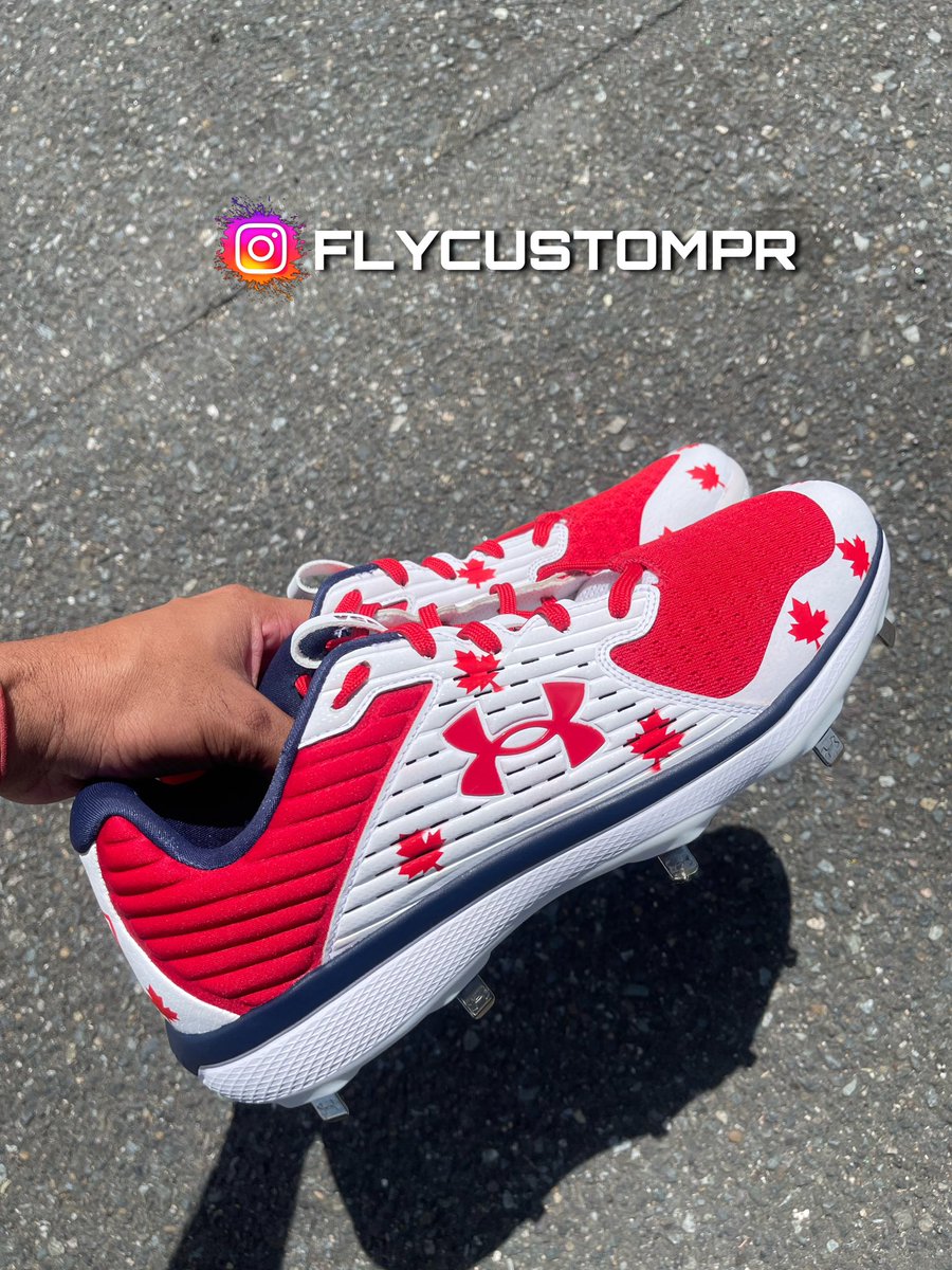 Jose ' La Makina ' Berrios 

Canada Day Custom

#alwaysbediferent 
#alwaysswag 
#puertorico
#bayamonpr 
#customcleats
#memorialdaycustom 
#baseballcustom
#bluejays
#torontocanada
#joseberrios