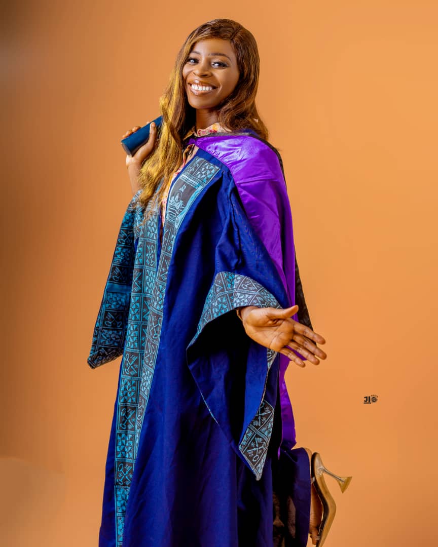 Funmileey1's tweet photo. Abba!!! Omotunmininu is grateful Bsc Biochemistry 
Second Class Upper (Hons) division
@LASUOfficial

#LASU26thConvocation https://t.co/HdZkYe9Kax