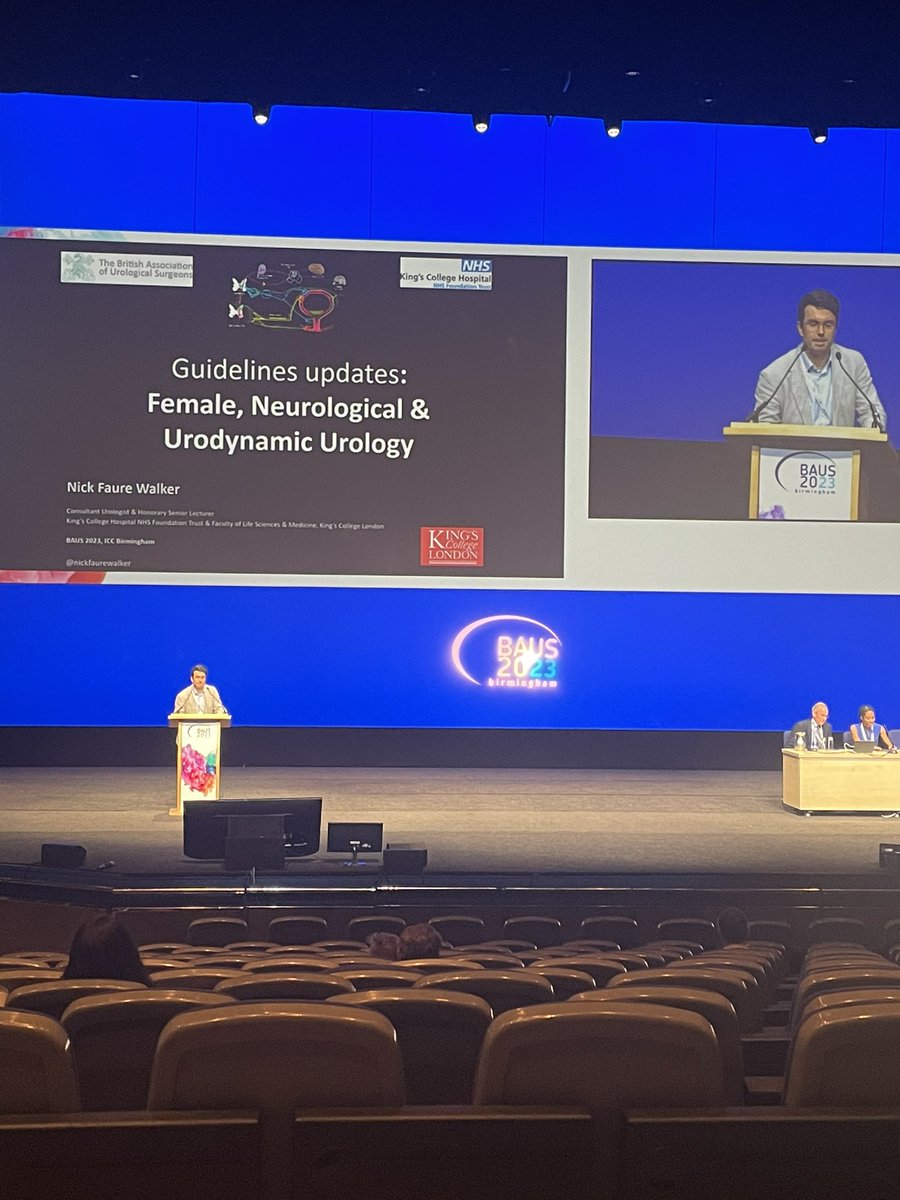 #BAUS23 ends with a bang with an excellent session on guidelines updates! Thoroughly engaging!