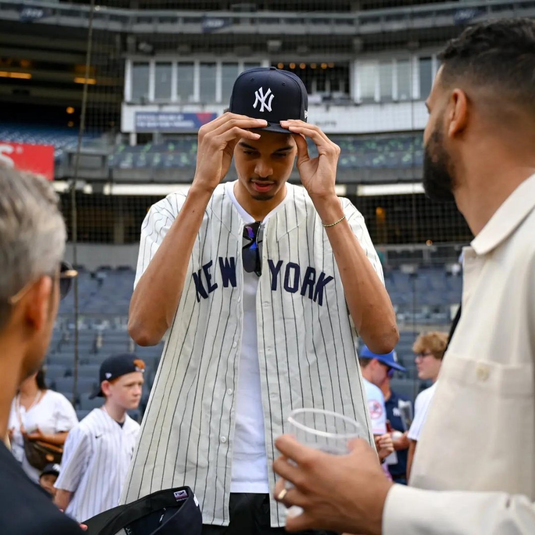 Lids on Twitter "Throwing it back in style with Victor Wembanyama! ⚾🔥