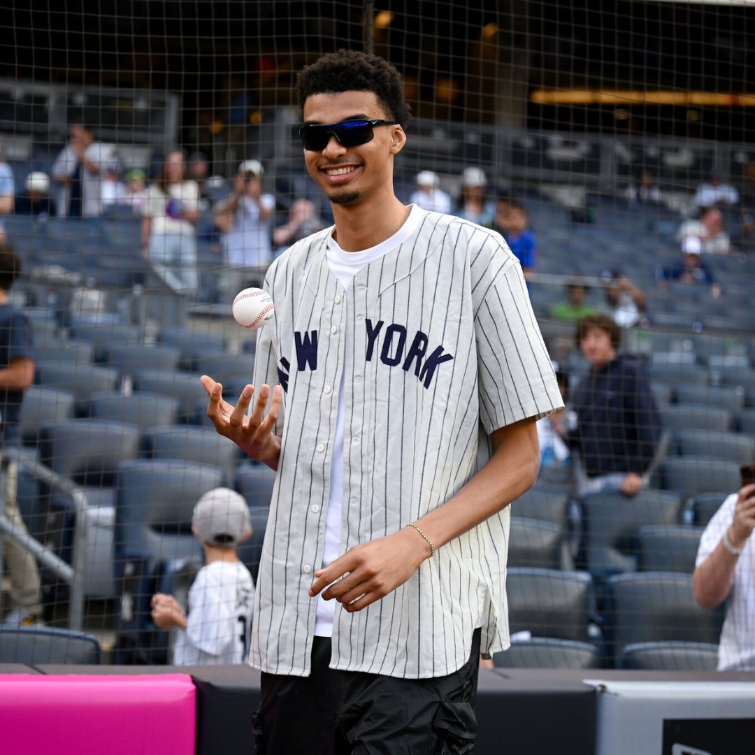 Lids on Twitter "Throwing it back in style with Victor Wembanyama! ⚾🔥