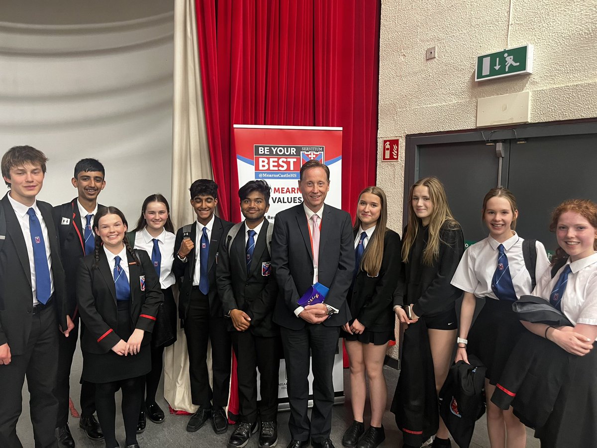 Mearns Castle High School tweet media