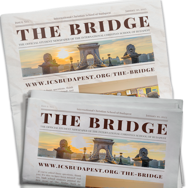 ICSBUDAPEST's tweet photo. #ICSBudapest's online newspaper, The Bridge, published several great articles during the last weeks of school that you will want to check out. 
Go to https://t.co/Bc275UYoFP to read the excellent articles written by our students. #journalism #internationalschools https://t.co/c2IOAoeOxt