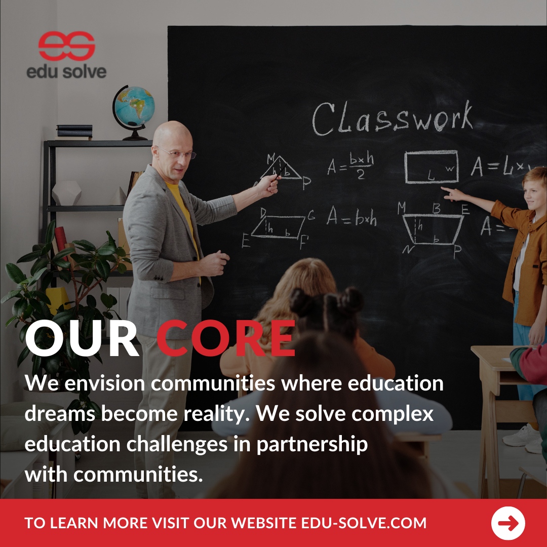 weareedusolve's tweet image. To learn more visit edu-solve.com! 🎓😊

#edusolve #education #ourcore #communities