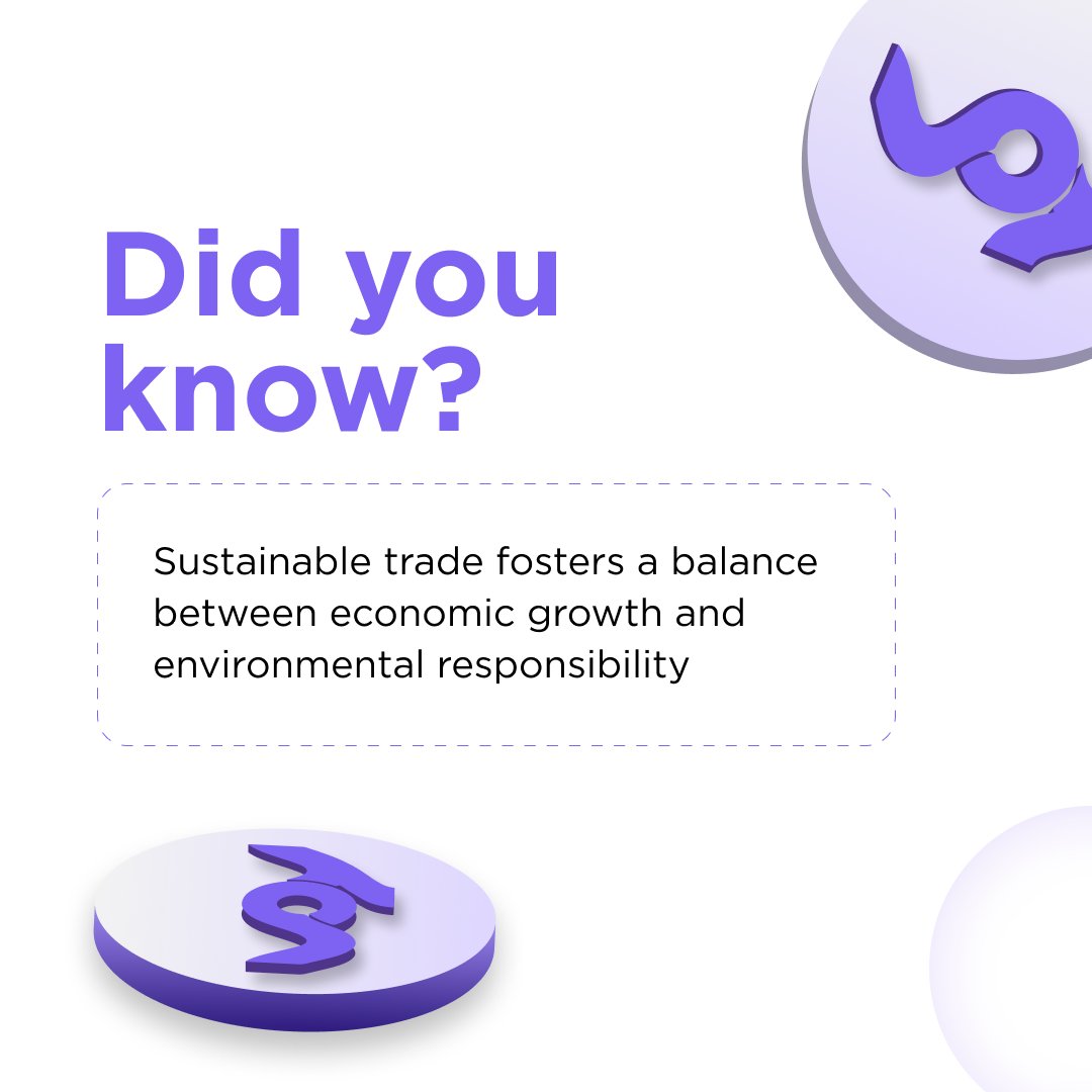 Sustainable trade is the key to striking a vital balance between economic growth and environmental responsibility.

Conscious Commerce is the gateway to a brighter future for everyone. 🌍

Acknowledge. Embrace. Preach

#Sustainability #CleanTech $VOY