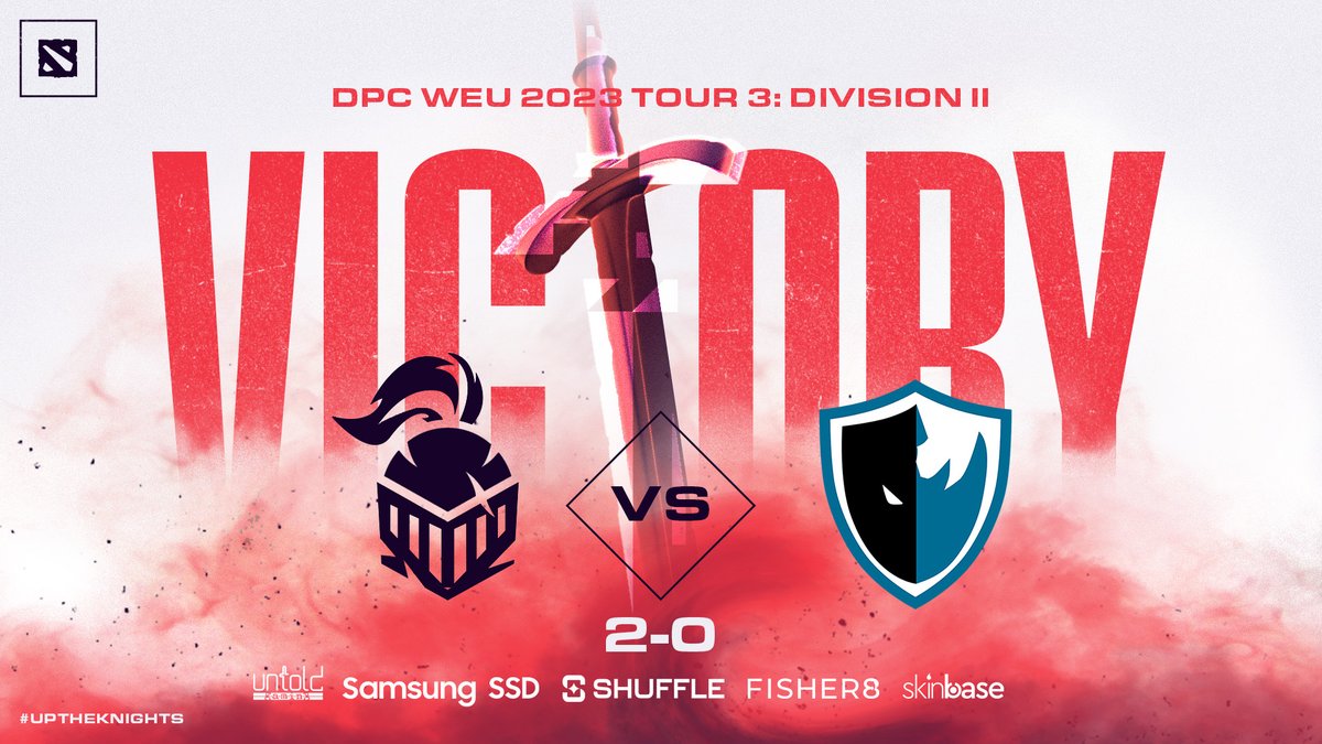 ITBesports's tweet photo. Our first 2-0 victory in this tour! 

GG @lvlupggwp 

#ITBDOTA #UpTheKnights https://t.co/jy3OtotzDy