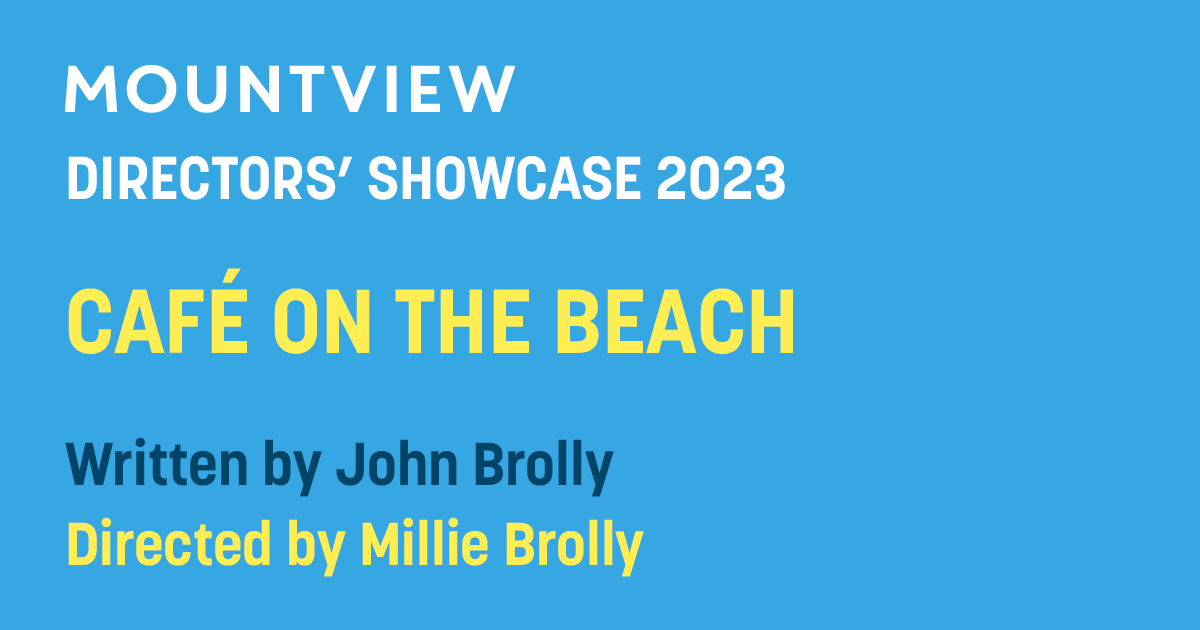 Café  on the Beach, directed by Millie Brolly, is the penultimate production in our 2023 Directors' Showcase 🏖️

A fast-action show exploring the harsh realities of living and working in coastal communities. Book now 👉 ow.ly/Qmux50OTJq4