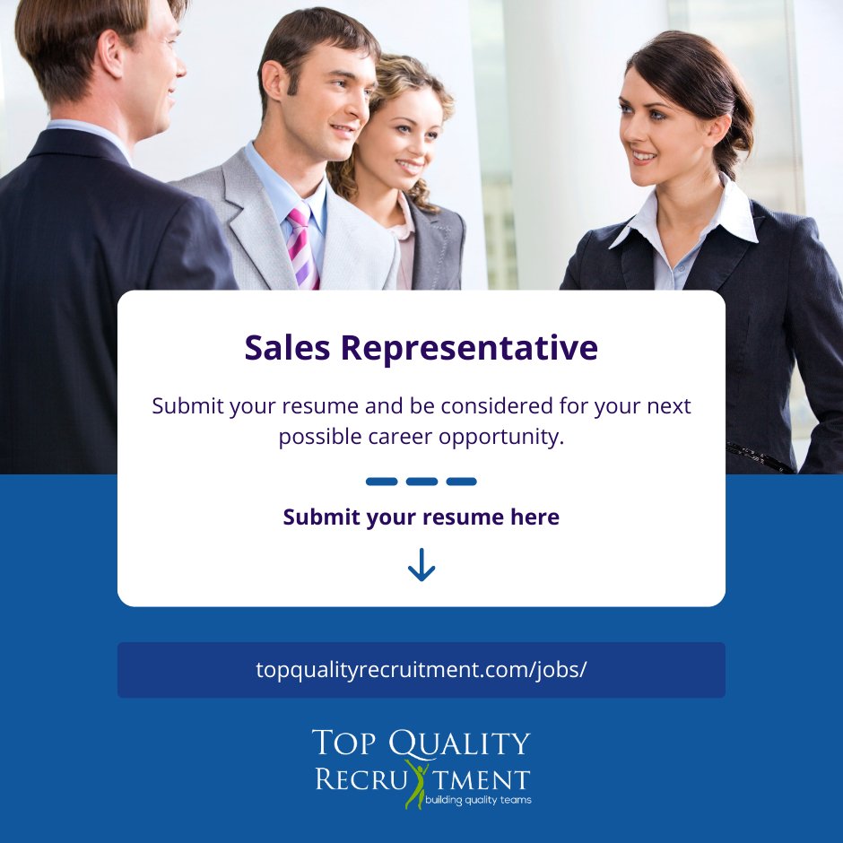 We are hiring a Sales Representative in Greenville, SC.

Apply now: ow.ly/eQsx50OIInV

#tqr #SCjob #salesrepresentative #job2023 #salesjob #sales