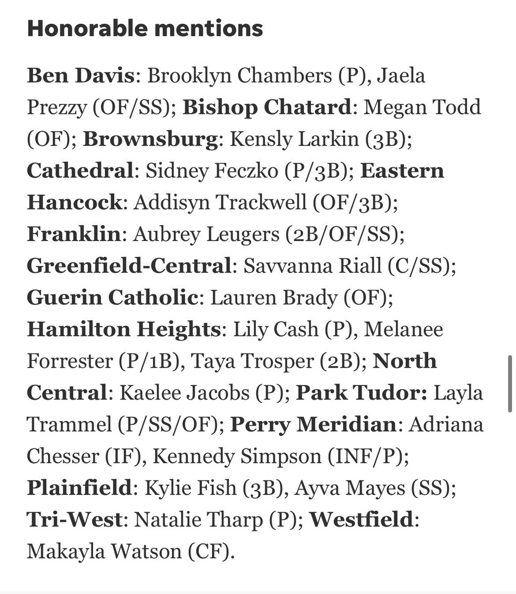 Congrats to my two girls @addiemartin_26 and <a href="/aubrey_leugers/">Aubrey Leugers</a> for making the list of Immediate Impact Freshman. Love my freshies 🫶🏼💙