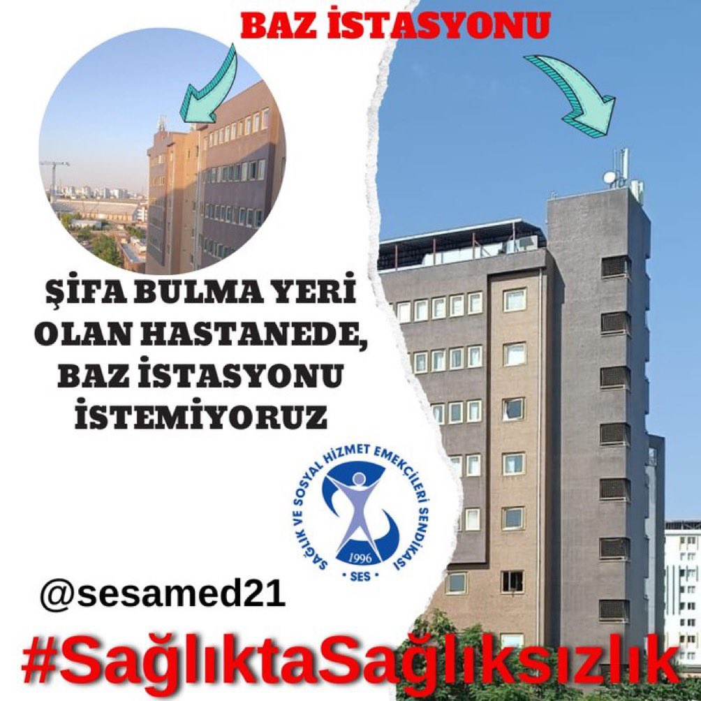 Hastaneler şifa yeridir, Çernobil değil. #SağlıktaSağlıksızlık