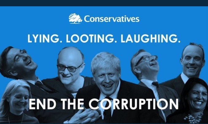 #ToriesDancedWhileWeDied 
Violence and arguments in their ranks as the tory rats abandoned the sinking rotten stinking tory ship.