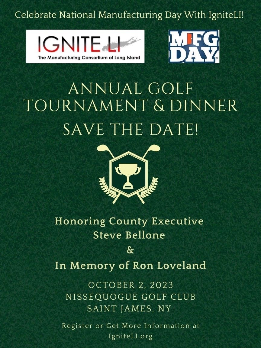 IgniteLI is excited to announce the date of this year's Annual Golf Outing at the Historic Nissequogue Golf Club on the beautiful Nissequogue River. ignitelongisland.org/legislative-ag…