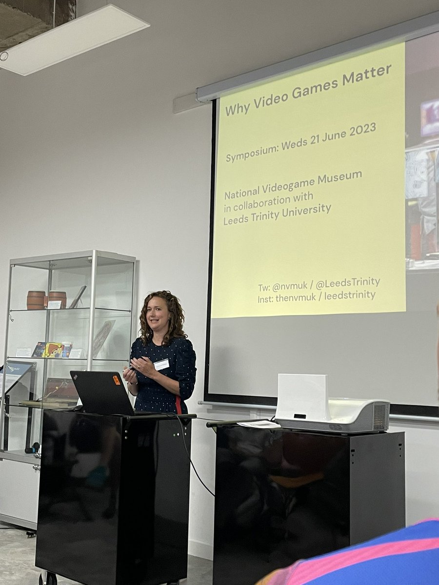 Nathan Kelly (@nathankellyedu) on Twitter photo Absolutely fascinating symposium led by our very talented <a href="/kathryn_penny/">Kathryn Penny</a> Deputy Head of School: Digital and Screen Media <a href="/LeedsTrinity/">Leeds Trinity University</a> focussing on Why Video Games Mattter <a href="/TheBGI/">The BGI (National Videogame Museum)</a>
#knowledgeexchange #newapproaches #gamesdesign Absolutely fascinating symposium led by our very talented <a href="/kathryn_penny/">Kathryn Penny</a> Deputy Head of School: Digital and Screen Media <a href="/LeedsTrinity/">Leeds Trinity University</a> focussing on Why Video Games Mattter <a href="/TheBGI/">The BGI (National Videogame Museum)</a>
#knowledgeexchange #newapproaches #gamesdesign