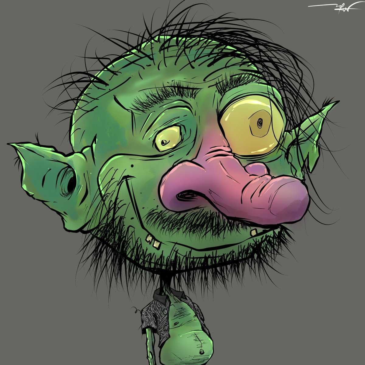 iPlusQoo's tweet image. She @wirelyss was my first customer
Even though I drew @jonmacapodi
Grate on joining the team, one of the gob OG 🫡
@goblintown