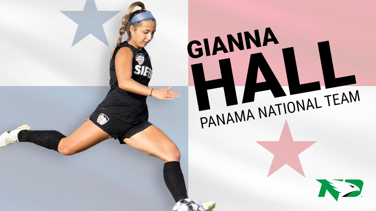to Gianna Hall on being called up to the Panama National Team!Congratulations

RELEASE:fightinghawks.com/news/2023/6/21…

#UNDproud | #LGH