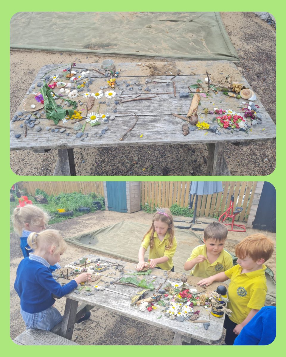 🌈Rainbow Learning Hub have been busy collaborating to create a fairy garden. We hope the fairies like it 🧚‍♂️🧚‍♀️ #LlanprOut #LlanprWell #Llanpr4ps