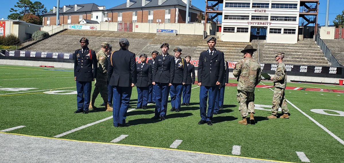 Athens High School JROTC is pleased to announce it's New Cadet Camp will be held on the @AHS_Alabama Campus 31 July-2 August 2023 @ 9a.m.-2p.m. 
This is a free event open to all upcoming @amseagles.
Please register at the following link.
forms.gle/wdWxpzt6LsMxC7…

#oneAthens